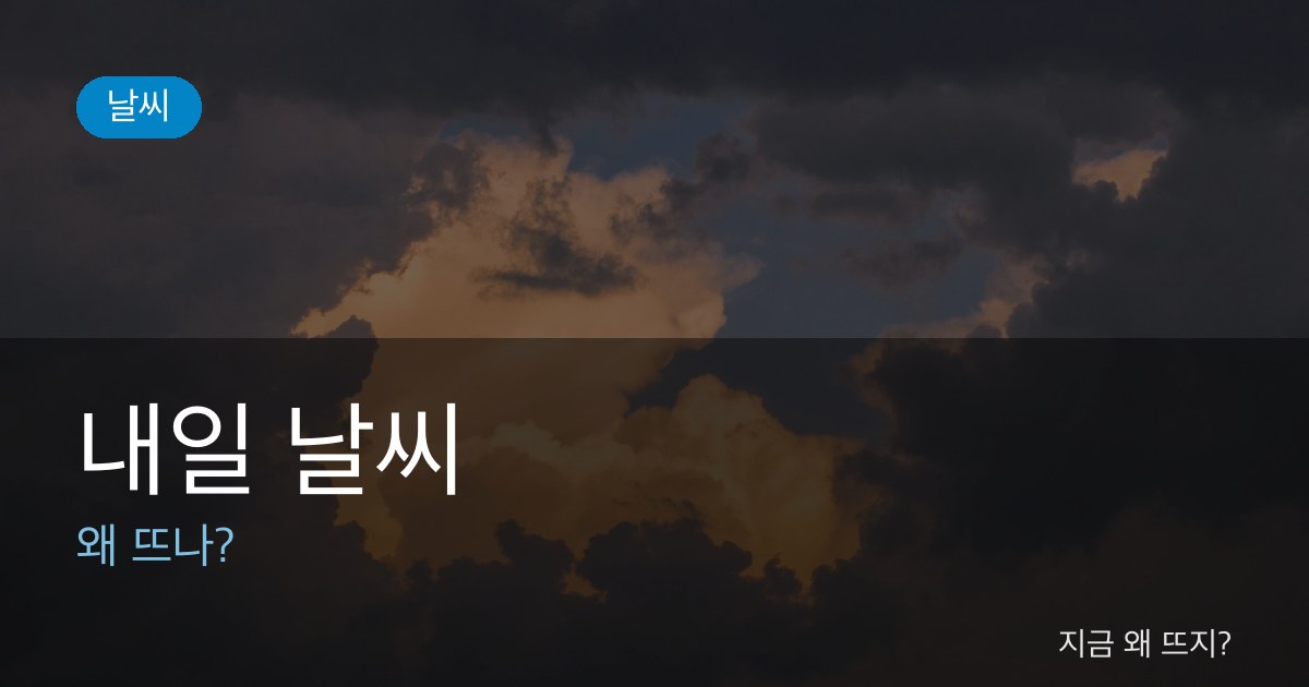 내일 날씨 관련 이미지