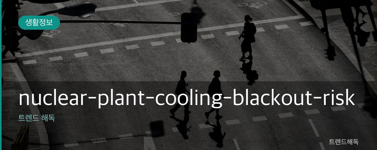 nuclear-plant-cooling-blackout-risk 관련 이미지